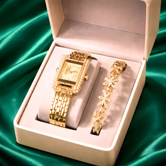 Golden Square – Premium ženski sat